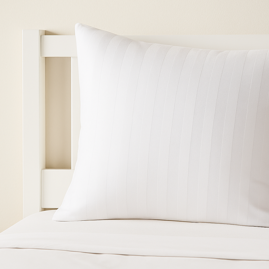 Coppia Copricuscino 100% Cotone 50x80 Hotel con Cerniera