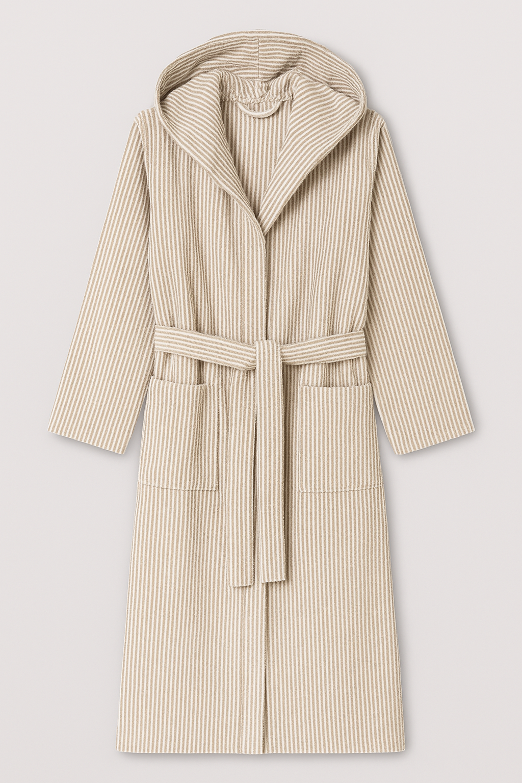 Accappatoio Marrakech - Rigato tortora