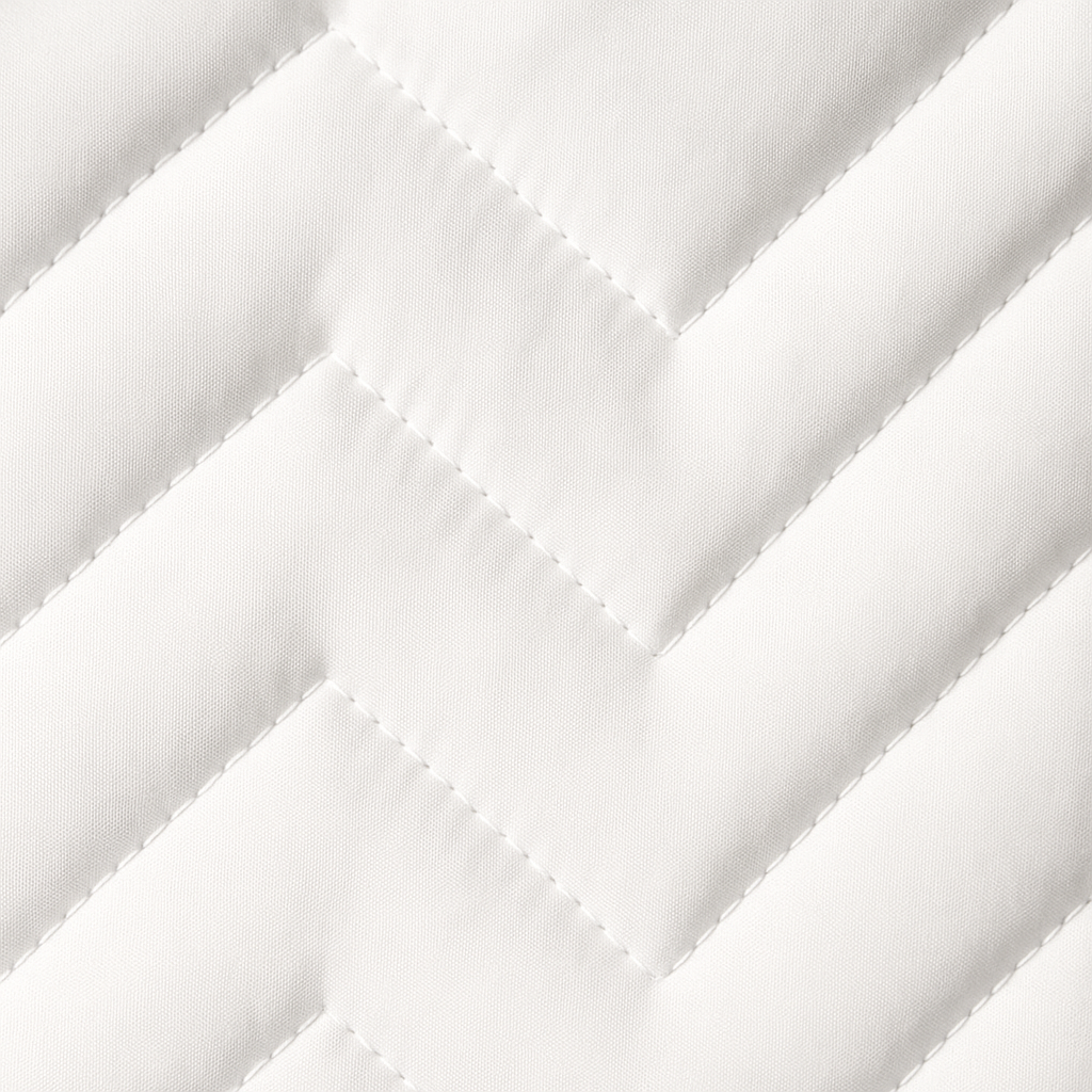 Coprimaterasso Trapuntato Zig Zag con Angoli