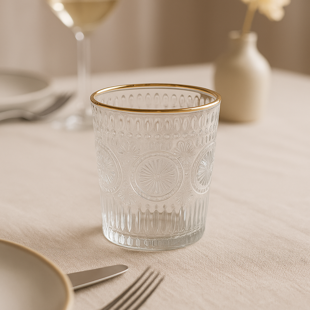 Set 8 Bicchieri “Geneve” 31 cl – Eleganza Incisa per la Tavola di Classe