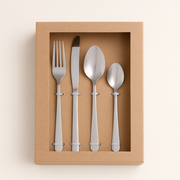 Set 24 Posate Maestro – Finitura Lucido Argento