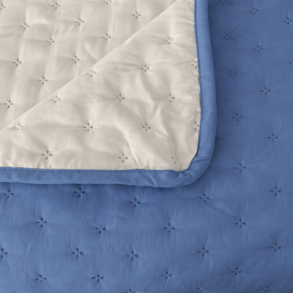 TRAPUNTINO WATER WASHED BLUE/SABBIA