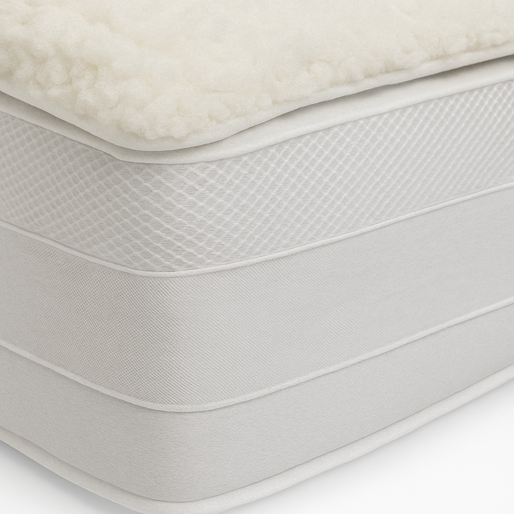 Topper 4 stagioni lana, piuma