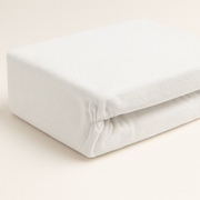 Coprimaterasso Liscio Bianco Hotel con Elastici