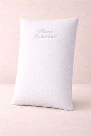 Guanciale Memory Ignifugo Flame con ZIP – 40×70 cm