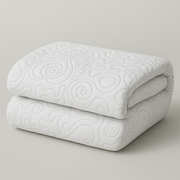 Copriletto Trapuntato “Tiffany” – Grigio