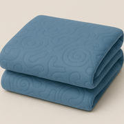 Copriletto Trapuntato “Tiffany” – Azzurro