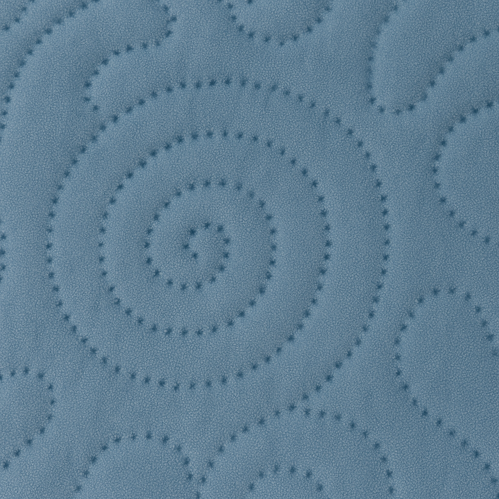 Copriletto Trapuntato “Tiffany” – Azzurro