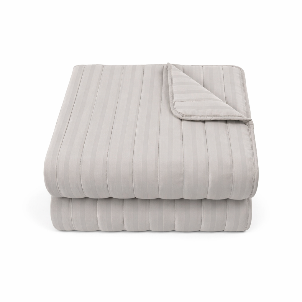 Trapuntino Estivo Effetto Raso - Bianco