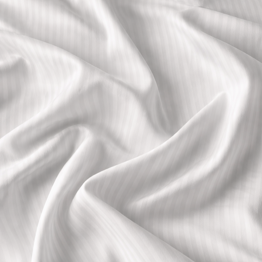 Trapuntino Estivo Effetto Raso - Bianco