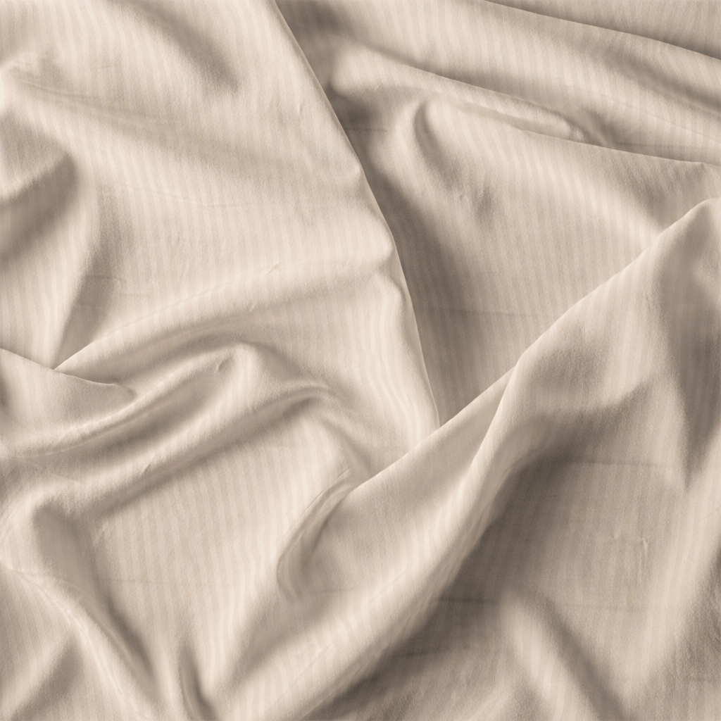 Trapuntino Estivo Effetto Raso - Tortora