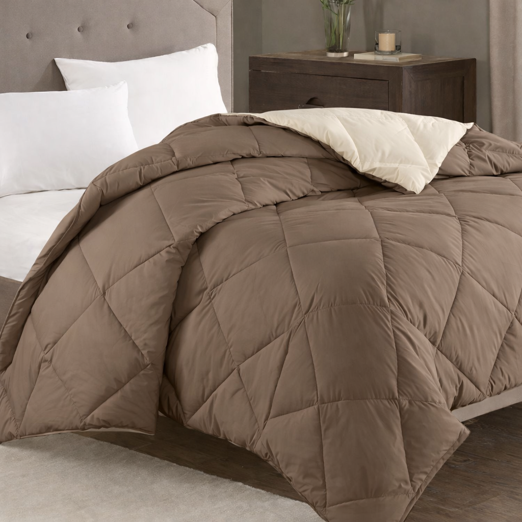Trapunta Ignifuga Classe 1 per Hotel Everest Bicolor 200–300 g/m²