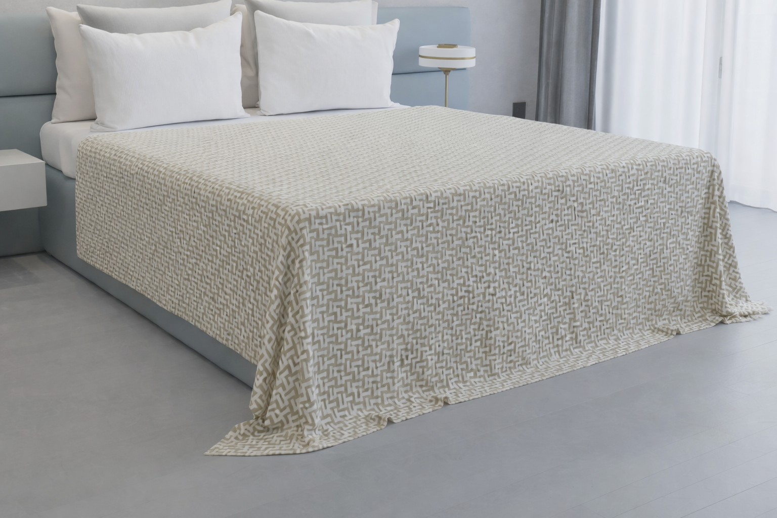 Copriletto Ignifugo Hotel Jacquard Petra – Classe 1