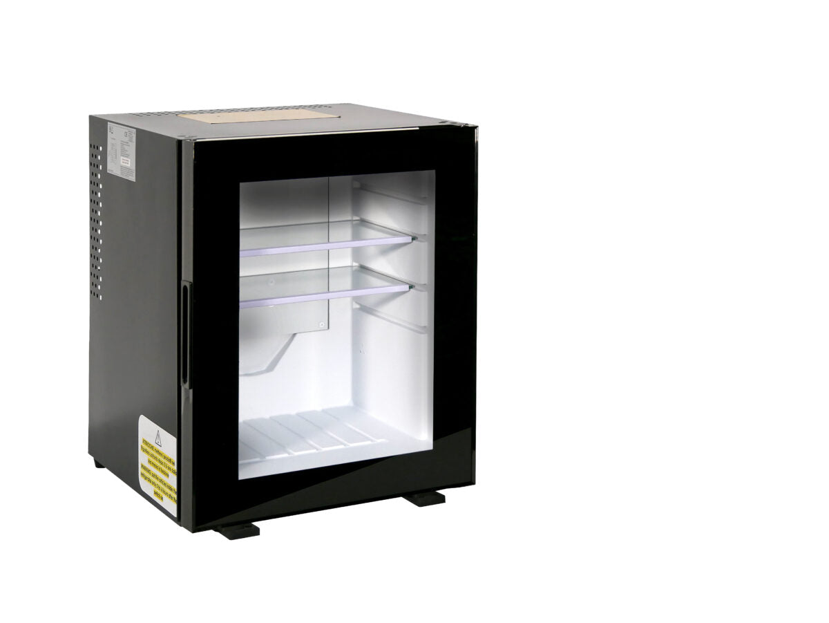 Minibar Hotel 35 Litri Porta Vetro Silenzioso Sistema Peltier