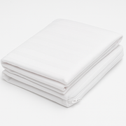 Coppia Copricuscino 100% Cotone 50x80 Hotel con Cerniera