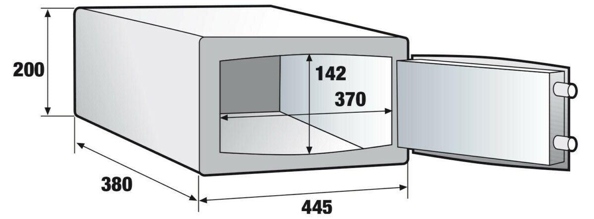 Daisuke Jigen  cassaforte con serratura digitale motorizzata