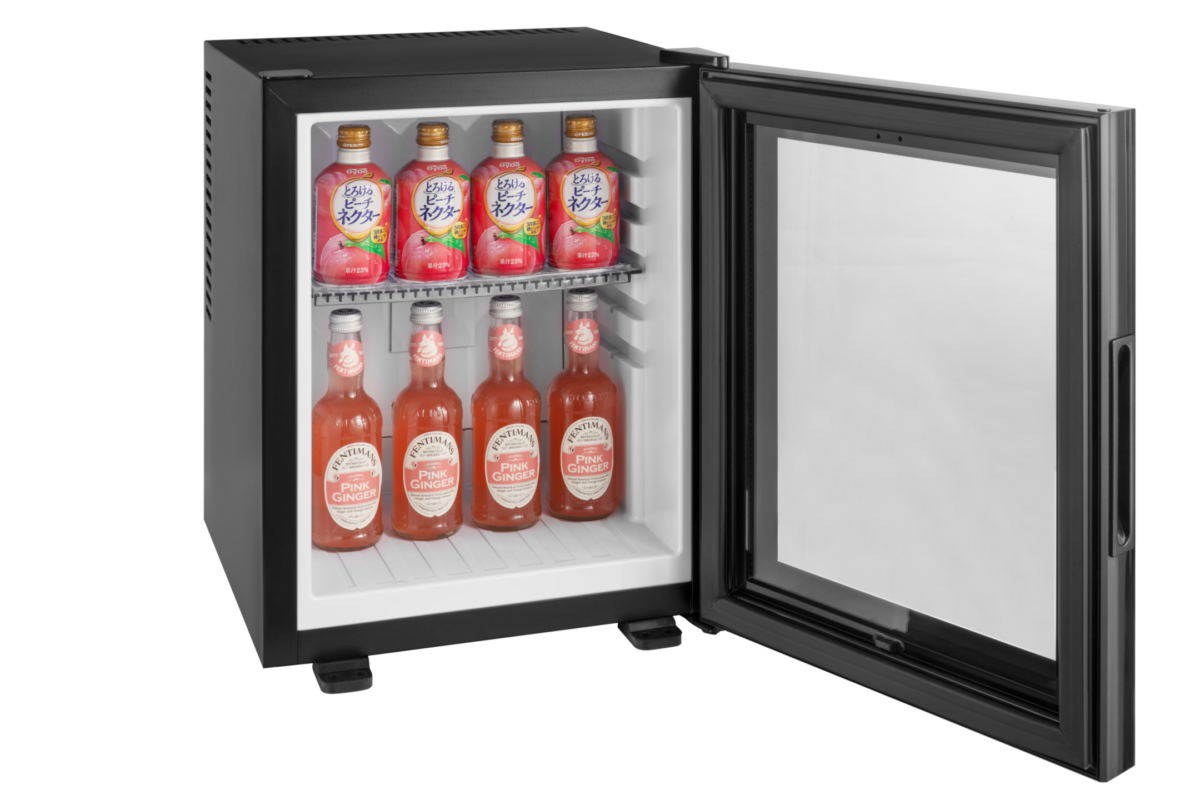 Minibar Hotel 30 Litri Porta Vetro Silenzioso Peltier