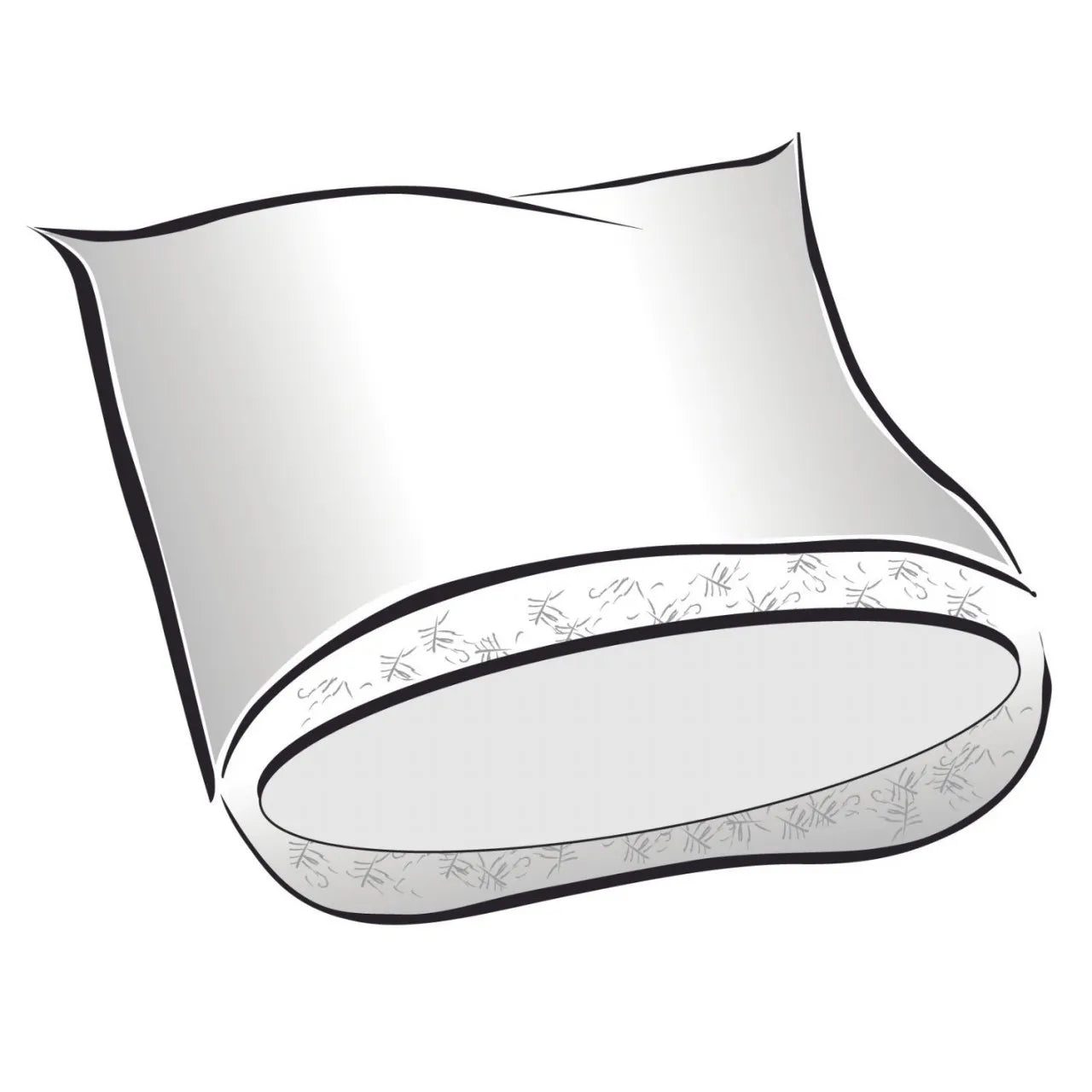 Cuscino con nucleo Perla Memo